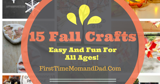 15 Fall + Halloween Crafts For Kiddos