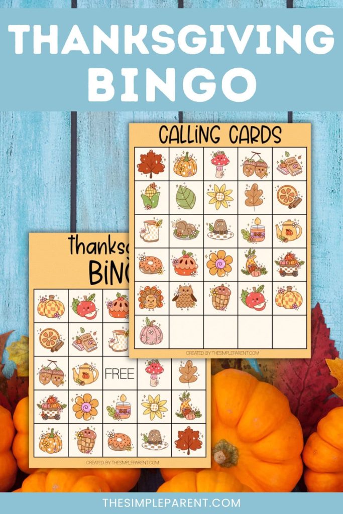 30 Free Printable Thanksgiving Bingo Cards for Holiday Fun!