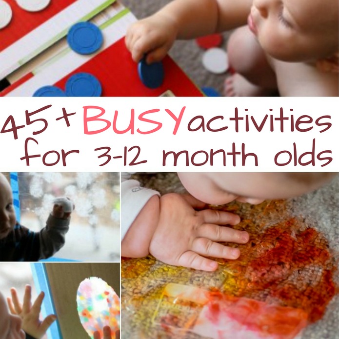 45+ Brilliant Baby Activities for Busy One Year Olds - Happily Ever Mom