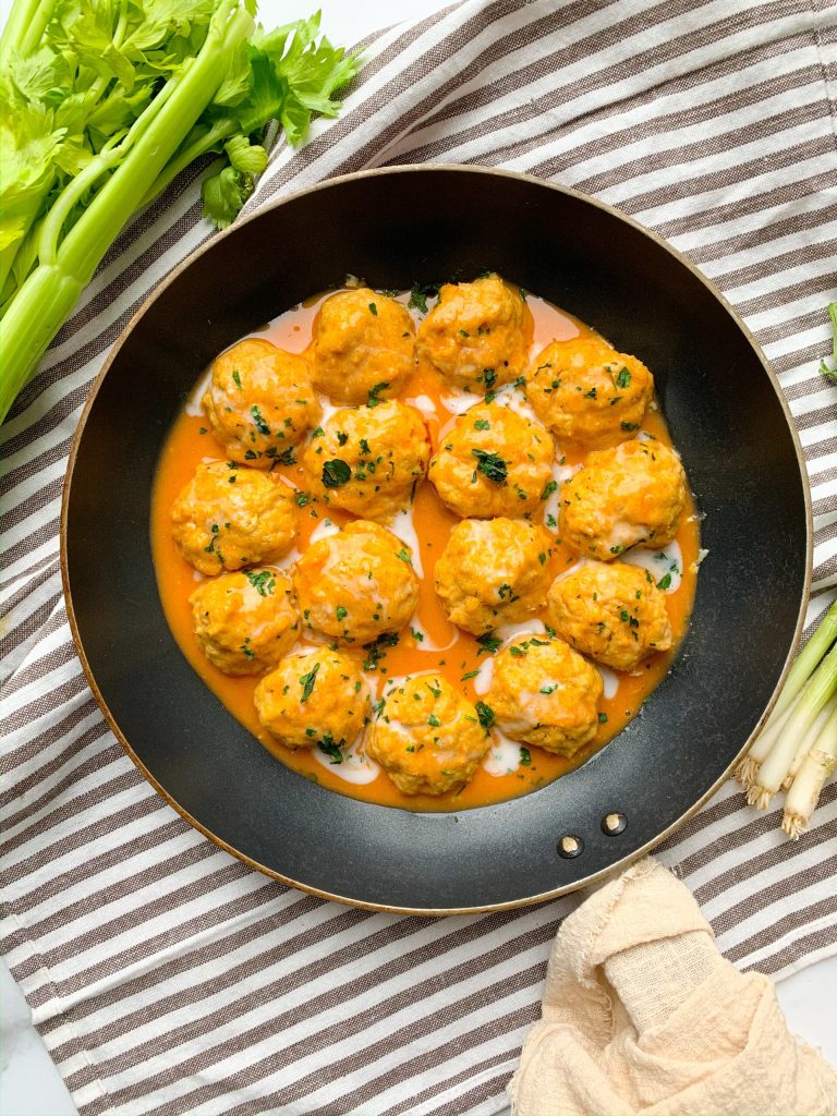 Buffalo Chicken Meatballs