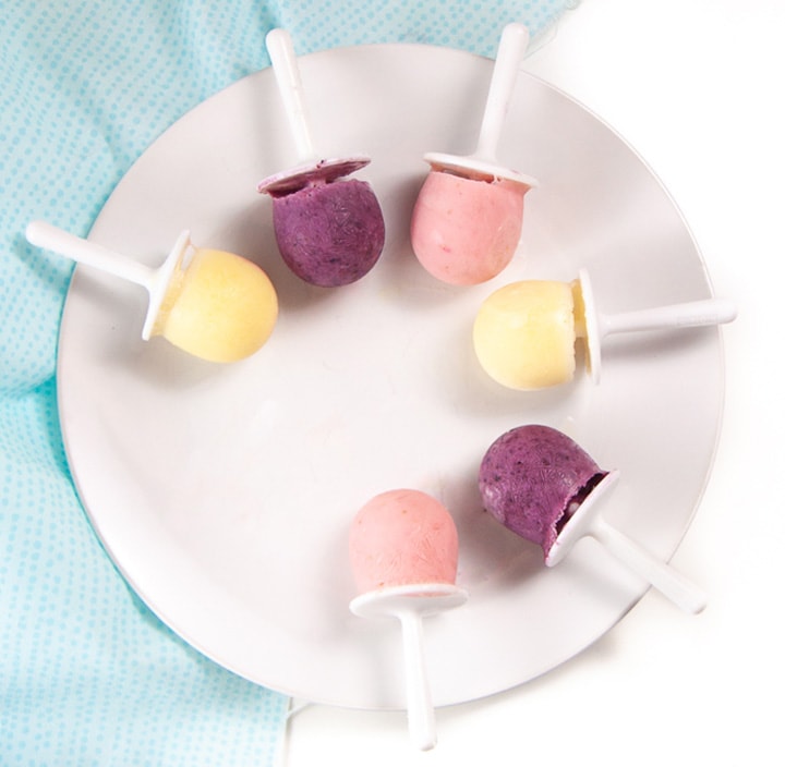 Crush-Worthy Yogurt & Fruit Popsicles for Kids | Baby Foode