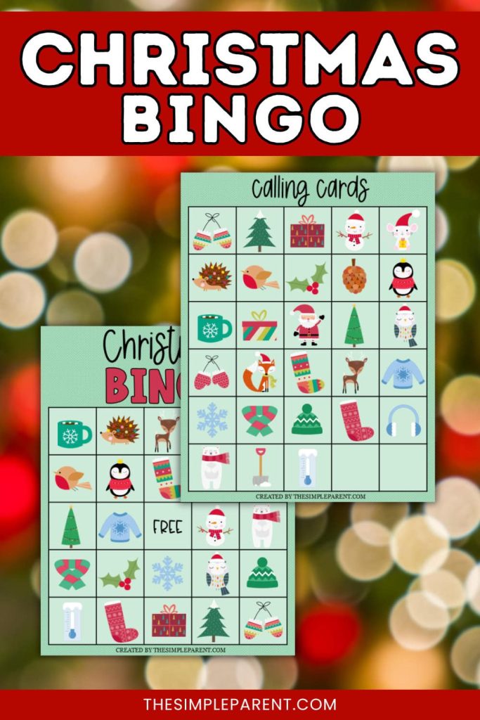 Free Christmas Bingo Game (30 Unique Printable Bingo Cards!)