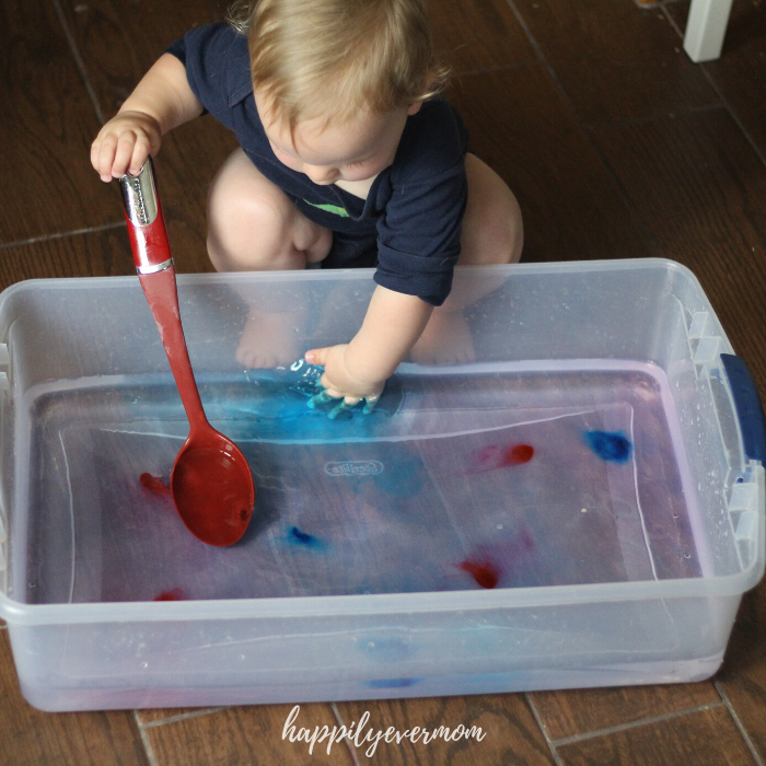 Fun Baby Activity to Cool Your Baby Off on a Hot Day