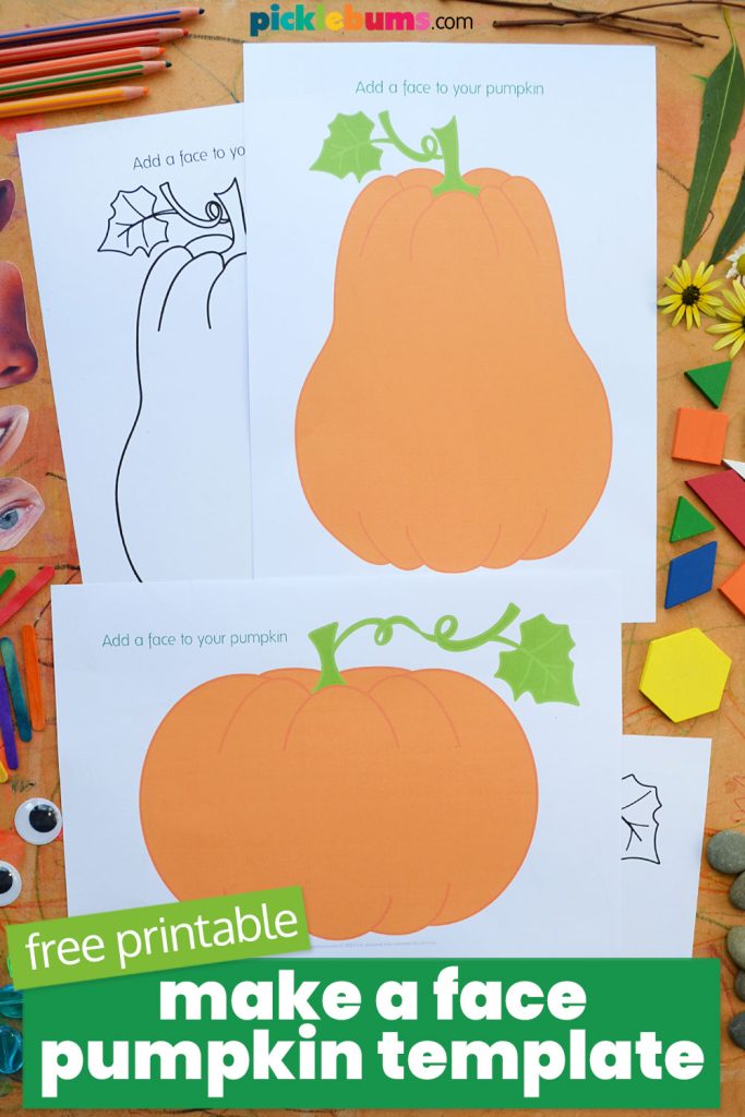 Make a Pumpkin Face - Free Printable Pumpkin Templates