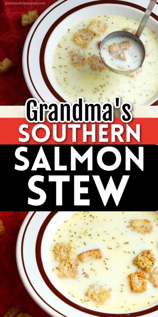 The BEST Southern Salmon Stew That's Super Easy! · Pint-sized Treasures