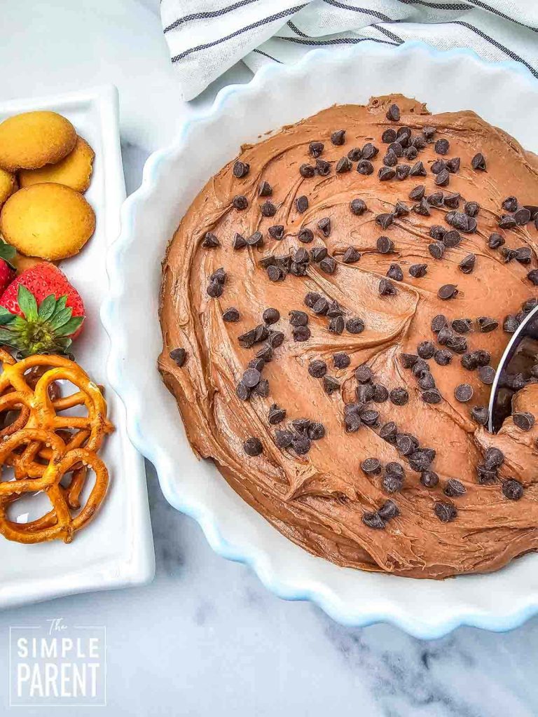 Brownie Batter Dip (Quick Chocolate Fix!)