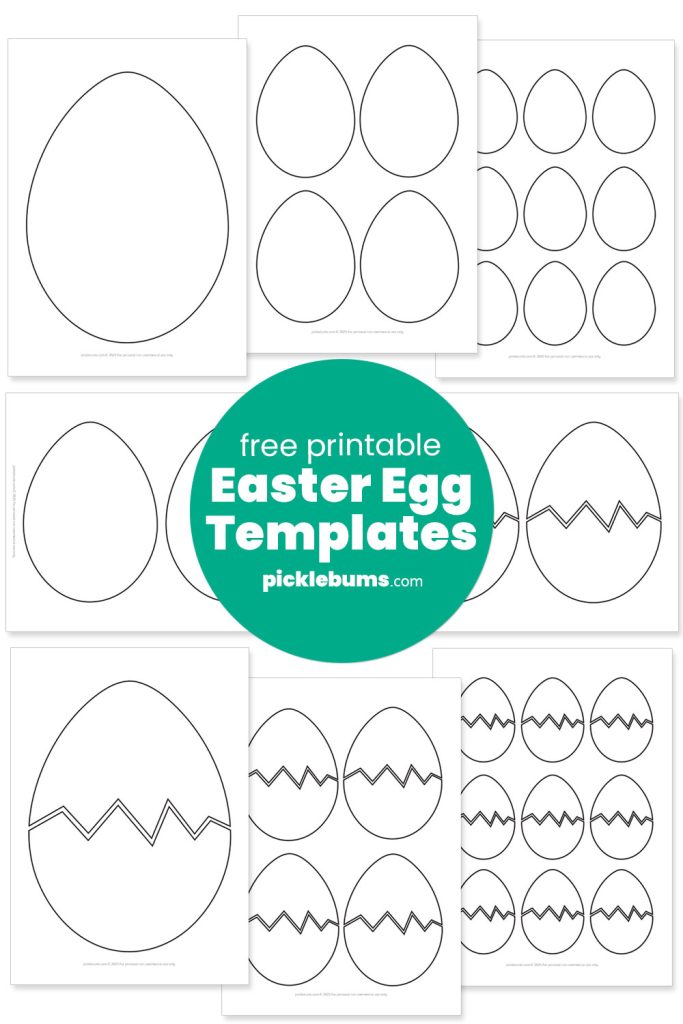 Free Printable Easter Egg Templates